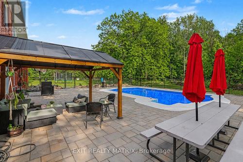 1322 Du Gouverneur Drive, Ottawa, ON - Outdoor With In Ground Pool With Deck Patio Veranda