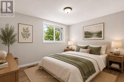 Virtually staged using AI - C - 1472 Heatherington Road, Ottawa, ON - Indoor Photo Showing Bedroom