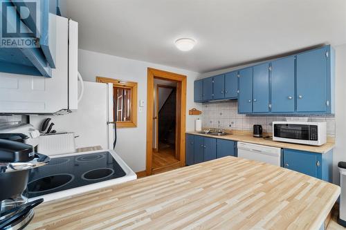 57 Queens Road, St. John'S, NL - Indoor Photo Showing Kitchen With Double Sink