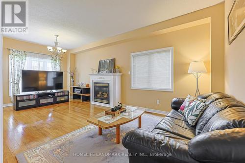 81 Eastpine Drive, Markham, ON - Indoor Photo Showing Living Room With Fireplace