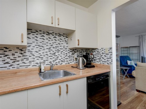 #406-3258 Alder St, Saanich, BC - Indoor Photo Showing Kitchen