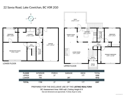 22 Savoy Rd, Lake Cowichan, BC 