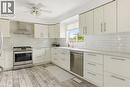 25 Greenock Drive, Kitchener, ON  - Indoor Photo Showing Kitchen With Stainless Steel Kitchen With Upgraded Kitchen 