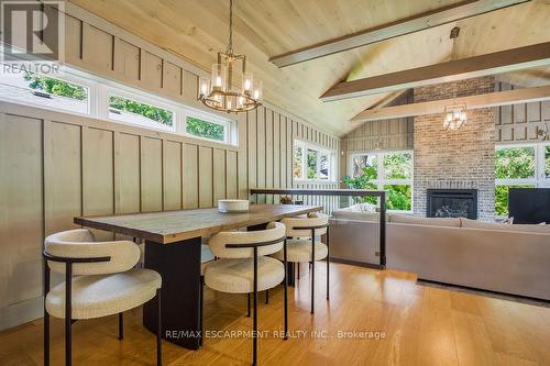 119 Westside Drive, Oakville, ON - Indoor With Fireplace