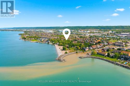Aerial View - 149 Cove Crescent, Hamilton, ON - Outdoor With Body Of Water With View