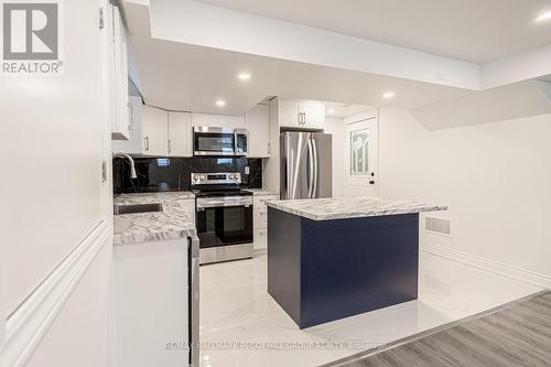 Basement - 34 Betterridge Trail, Barrie, ON - Indoor Photo Showing Kitchen With Stainless Steel Kitchen