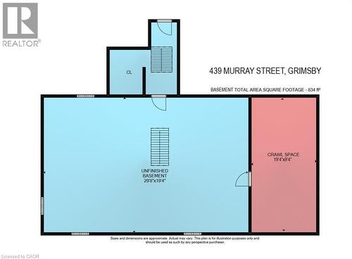 Floor plan - 439 Murray Street, Grimsby, ON - Other