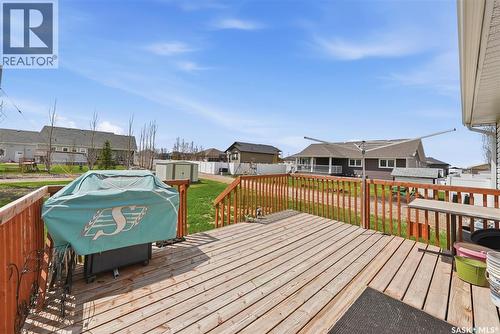 409 8Th Avenue W, Watrous, SK - Outdoor With Deck Patio Veranda With Exterior
