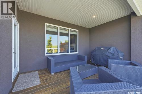 719 Salloum Crescent, Saskatoon, SK - Outdoor With Deck Patio Veranda With Exterior