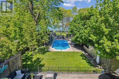 573 Beach Boulevard, Hamilton, ON - Outdoor With In Ground Pool