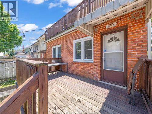 908 Windermere Road, Windsor, ON - Outdoor With Deck Patio Veranda With Exterior