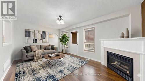 108 Argento Crescent, Vaughan, ON - Indoor Photo Showing Living Room With Fireplace