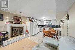 Gas Fireplace in Basement - 