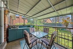 Covered Enclosure off Upper Kitchen - 