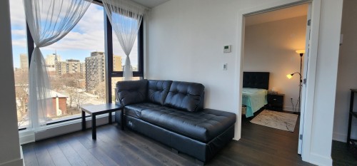Living Room - 716-1 Boul. De Maisonneuve O., Montréal (Ville-Marie), QC - Indoor Photo Showing Living Room