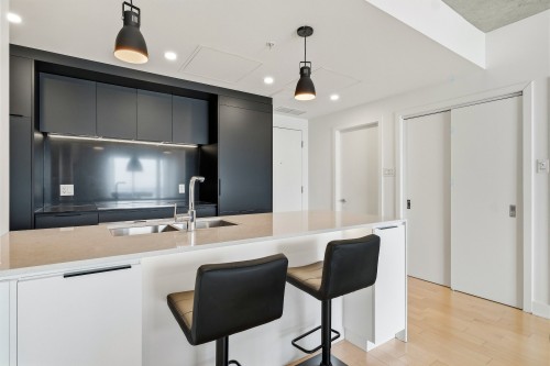 Cuisine - 2010-60 Rue De L'Éclipse, Brossard, QC - Indoor Photo Showing Kitchen With Double Sink