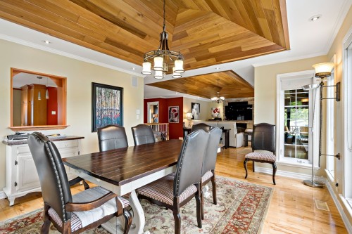 Salle à manger - 1320 Rue De La Baie, Chertsey, QC - Indoor Photo Showing Dining Room