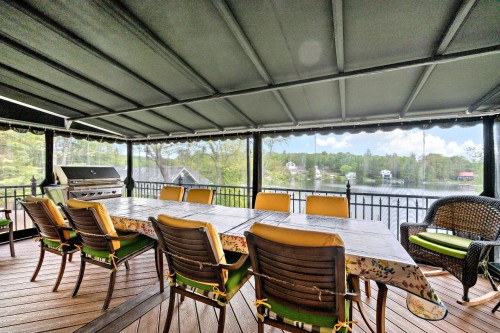 Balcon - 1320 Rue De La Baie, Chertsey, QC - Outdoor With Deck Patio Veranda With Exterior