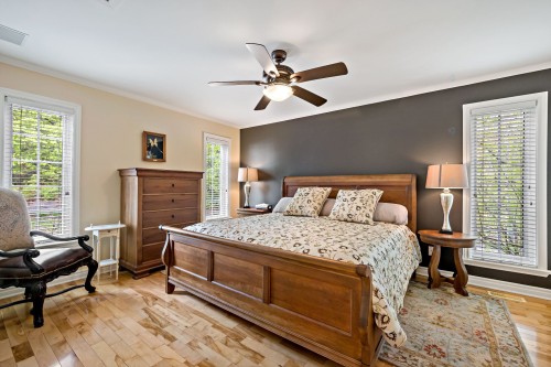 Chambre à coucher principale - 1320 Rue De La Baie, Chertsey, QC - Indoor Photo Showing Bedroom