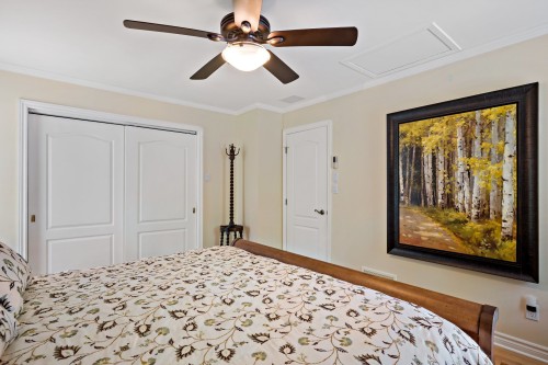 Chambre à coucher principale - 1320 Rue De La Baie, Chertsey, QC - Indoor Photo Showing Bedroom
