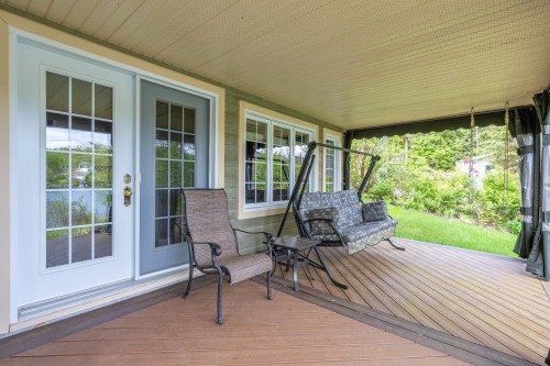 Terrasse - 1320 Rue De La Baie, Chertsey, QC - Outdoor With Deck Patio Veranda With Exterior