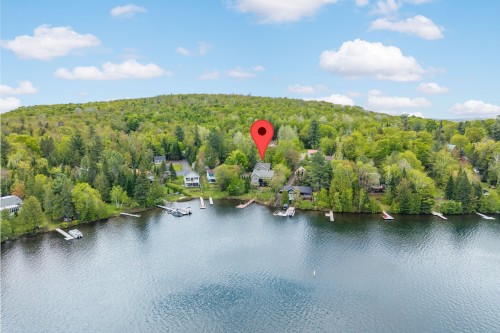 Photo aérienne - 1320 Rue De La Baie, Chertsey, QC - Outdoor With Body Of Water With View
