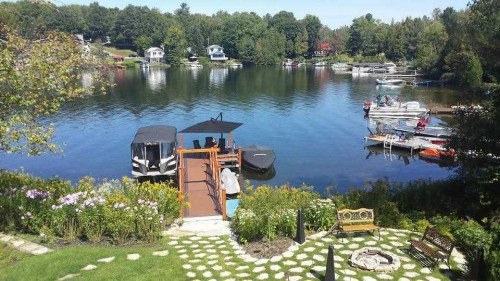 Bord de l'eau - 1320 Rue De La Baie, Chertsey, QC - Outdoor With Body Of Water With View