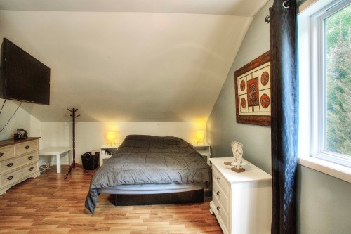 Chambre à coucher principale - 358 Rue Des Merles, Nominingue, QC - Indoor Photo Showing Bedroom