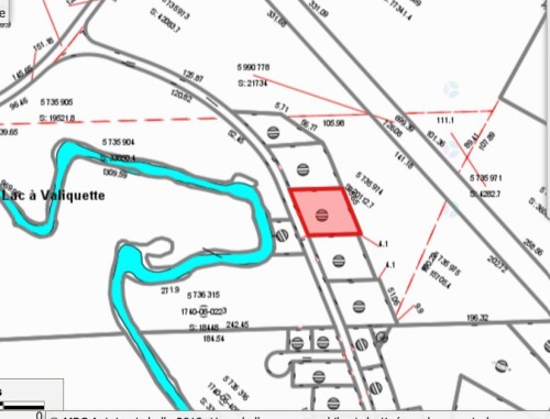 Plan (croquis) - 358 Rue Des Merles, Nominingue, QC - Other