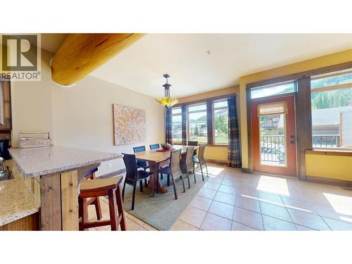 1351 Gerry Sorensen Way Unit# J2-B, Kimberley, BC - Indoor Photo Showing Dining Room