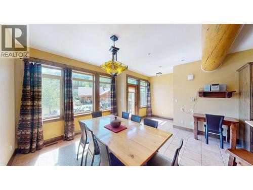 1351 Gerry Sorensen Way Unit# J2-B, Kimberley, BC - Indoor Photo Showing Dining Room