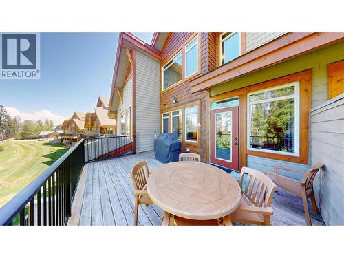 1351 Gerry Sorensen Way Unit# J2-B, Kimberley, BC - Outdoor With Deck Patio Veranda With Exterior