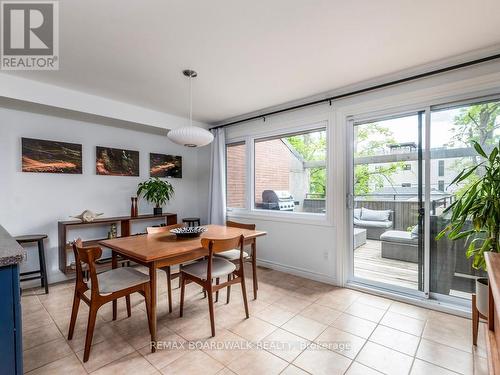 Patio Doors to Upper Deck - 41 Putman Avenue, Ottawa, ON - Indoor Photo Showing Dining Room