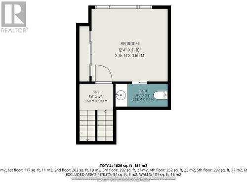 Floor Plan - Primary Bedroom - 41 Putman Avenue, Ottawa, ON - Other