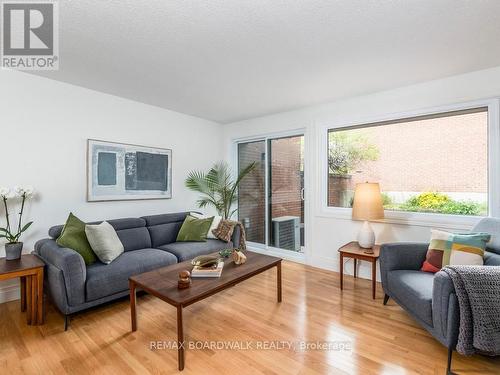 Living Room with Patio Door to back Garden - 41 Putman Avenue, Ottawa, ON - Indoor Photo Showing Living Room