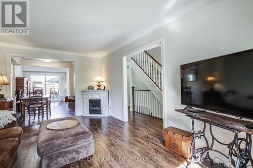 1 - 567 Guelph Line, Burlington, ON - Indoor Photo Showing Living Room With Fireplace