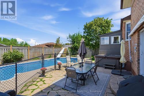 32 Andrew Drive, Kawartha Lakes (Lindsay), ON - Outdoor With In Ground Pool With Deck Patio Veranda