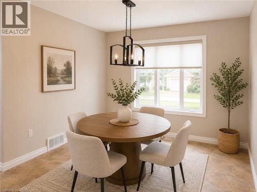 107 Third Street, Sturgeon Falls, ON - Indoor Photo Showing Dining Room
