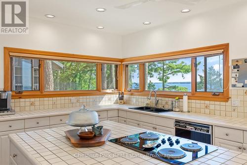 10 Wyldewood Road, Muskoka Lakes (Monck (Muskoka Lakes)), ON - Indoor Photo Showing Kitchen With Double Sink