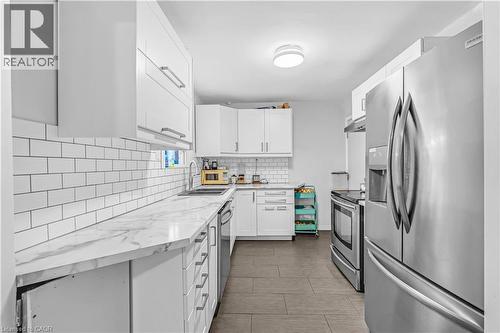 41 Alma Street N, Guelph, ON - Indoor Photo Showing Kitchen With Stainless Steel Kitchen With Upgraded Kitchen