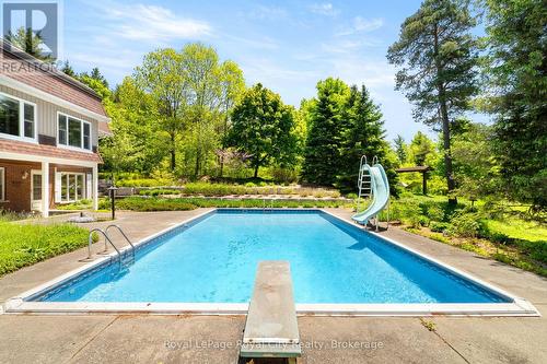 5660 Fifth Line, Guelph/Eramosa, ON - Outdoor With In Ground Pool With Backyard