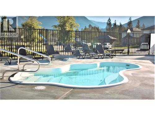 400 Bighorn Boulevard Unit# 416 K1, Radium Hot Springs, BC - Outdoor With In Ground Pool
