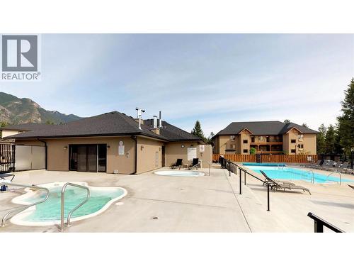 400 Bighorn Boulevard Unit# 416 K1, Radium Hot Springs, BC - Outdoor With In Ground Pool