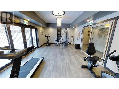 400 Bighorn Boulevard Unit# 416 K1, Radium Hot Springs, BC - Indoor Photo Showing Gym Room