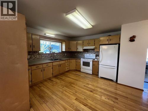 3150 Francois Lake Road, Fraser Lake, BC - Indoor Photo Showing Kitchen With Double Sink