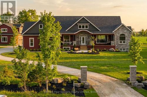 8672 County Rd 91 Road, Clearview, ON - Outdoor With Deck Patio Veranda With Facade