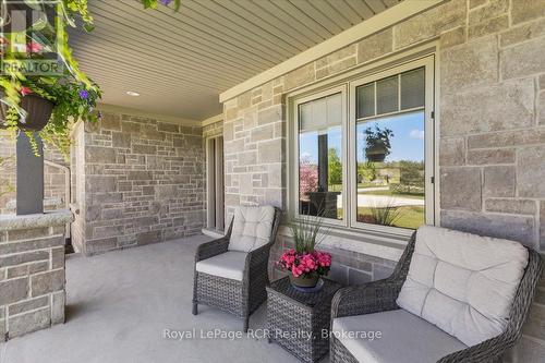 Inviting Front Porch - 108 Marshall Heights Road, West Grey, ON - Outdoor With Deck Patio Veranda With Exterior