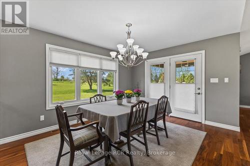 Dining Area with a View - 108 Marshall Heights Road, West Grey, ON - Indoor Photo Showing Dining Room