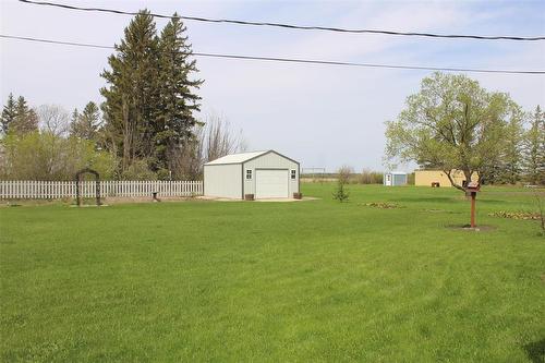 HUGE backyard! 209 feet deep! Lot's of room for garden space, additional shed and outdoor activities! - 387 William Street, Arborg, MB - Outdoor