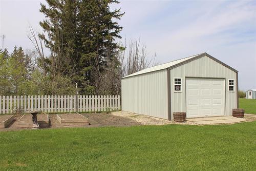 Shed/workshop is 24 x 15.6, great for extra storage or use as a workshop. - 387 William Street, Arborg, MB - Outdoor